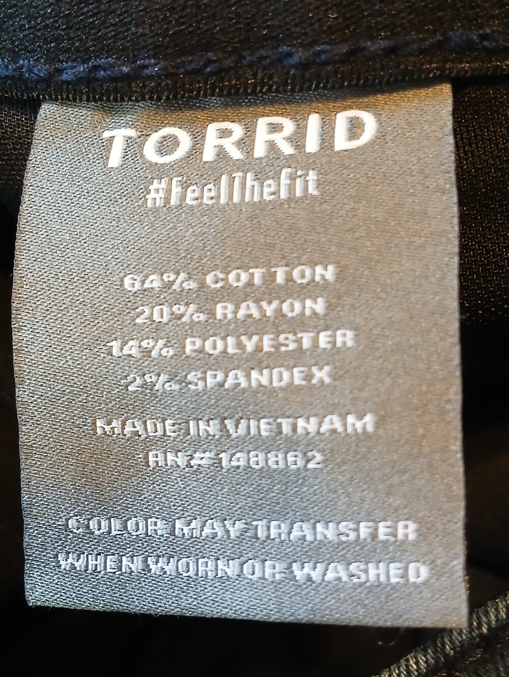 Torrid Bombshell Flare High Rise Jean Size 14R - Picture 4 of 12
